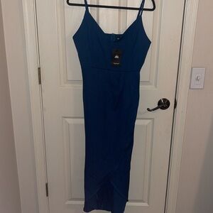 Aigeman Blue Wedding Guest Dress